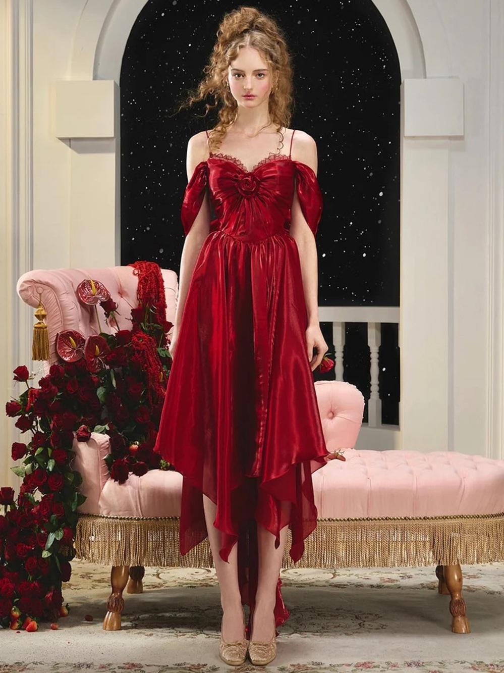 NEW LaceMade Love in the Galaxy Dress Size S